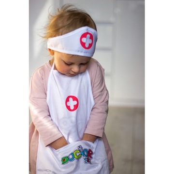 WOOPIE Униформа, халат, фартук и кепка медсестры