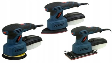 SZLIFIERKA OSCYLACYJNA MIMOSRODOWA WIELOFUNKCYJNA DO DREWNA METALU EUROTEC