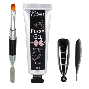 120x Formy Dual Elisium Flexy Gel MIGDAŁ SLIM
