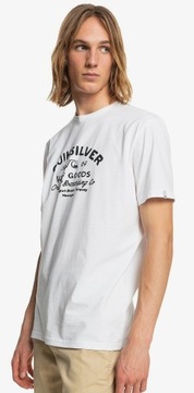 T-shirt Quiksilver Closed Caption - WBB0/White