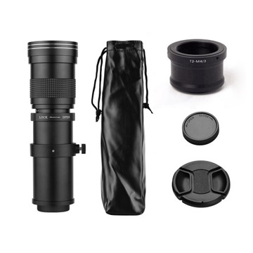 Телеобъектив MF 420–800 мм F/8,3–16 с креплением M4/3
