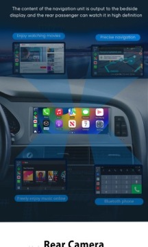 8,9" automobilinė magnetola su Android 14 Audi A6 C6 2005-2009 MMI 2G Carplay GPS ekranas XAD14AUDI88A609L-32 – nuotrauka 12