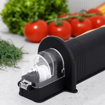 Точилка для кухонных ножей, ножниц, однофазная, ручная, компактная