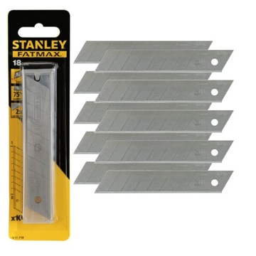 OSTRZA WZMOCNIONE STANLEY 18mm 10 sztuk 2-11-718