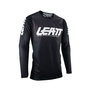 LEATT KOSZULKA MOTO 4.5 X-FLOW JERSEY BLACK XXL