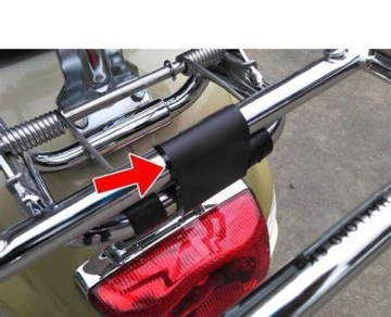 Задний багажник Vespa GTS с клипсой под задним пружинным багажником