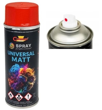 CHAMPION SPRAY UNIWERSALNY CZERWONY MAT RAL 3000 400 ML