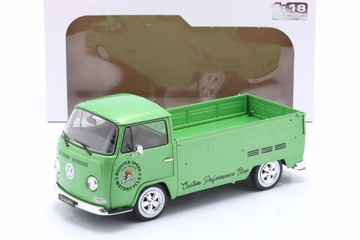 SOLIDO VOLKSWAGEN T2 Pick-Up “Custom Performance Shop” 1968 Green 1:18