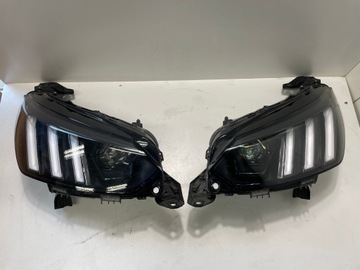 LAMPY LAMPA LEWA PRAWA REFLEKTORY FULLED PEUGEOT 2008 II 208 II