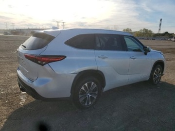 Toyota Highlander III 2022 Toyota Highlander 2022r., Xle, 3.5L, od ubezpieczalni 3.5 Benzyna 299KM, zdjęcie 4