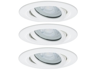 Paulmann Zestaw NOVA LED 3x7W GU10 IP65 WW - biała