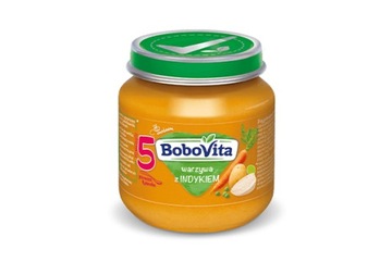 BoboVita obiadek warzywa z indykiem 125g