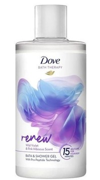 Dove Renew Żel pod prysznic Różowy hibiskus i Fiołki 400 ml