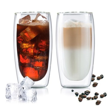 SZKLANKI TERMICZNE DO KAWY LATTE MACCHIATO 350ML