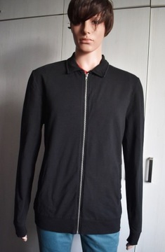 Bluza XXL zasuwana bawełniana ASOS prosta męska bawełna rozpinana 2XL