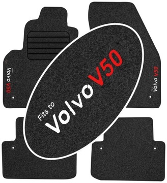 Volvo V50 2004-2012 Dywaniki welurowe