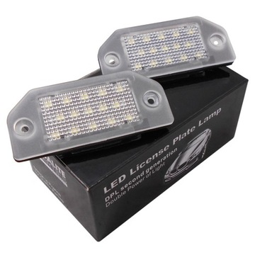 2X PODSVÍCENÍ TABULKY SPZ LED VW PASSAT B5 96-00