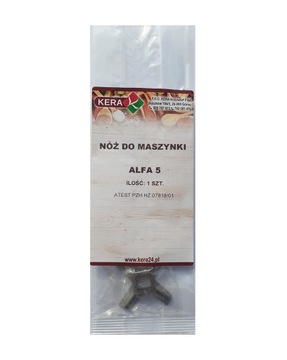 NOŻYK ALFA 5 NÓŻ MASZYNKI do mięsa ALFA 5 KERA