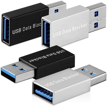 Laptopy USB Anti-hacking Blocker Porta Pow Data