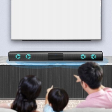 TV Sound Bar Bluetooth z 4 kolorowymi pudełkami
