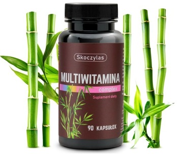 Skoczylas Multiwitamina complex krzem bor jod 90 kapsułek