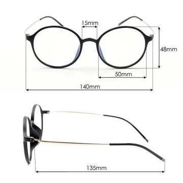 ПРОЗРАЧНЫЕ ПРОЗРАЧНЫЕ ОЧКИ С ФИЛЬТРОМ СИНЕГО СВЕТА + аксессуары