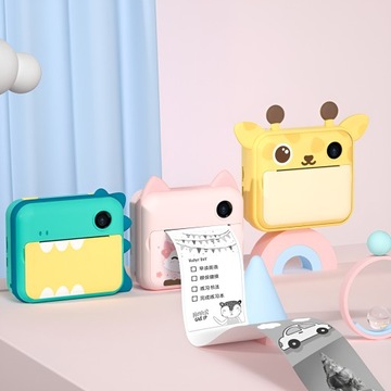 ЦИФРОВАЯ МГНОВЕННАЯ КАМЕРА ДЛЯ ДЕТЕЙ С 16 РОЛИКОВЫМ ПРИНТЕРОМ