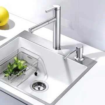 Ręczne dozownik do mydła nablatowy Satis 300 ml EB680