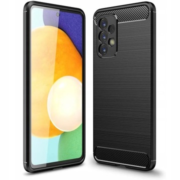 ETUI DO SAMSUNG GALAXY A53 5G CARBON SLIM + SZKŁO