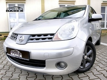 Nissan Note I Mikrovan 1.4 i 16V 88KM 2008 Nissan Note 1.4 88KM/Klima/4x Elektryka/Bluetooth