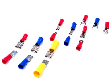 РАЗЪЕМЫ ДЛЯ КАБЕЛЕЙ 280 ЩИПЦЫ ДЛЯ СНЯТИЯ ИЗОЛЯЦИИ Изолированные кабельные соединители