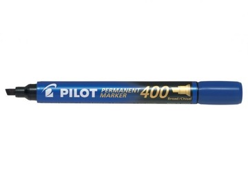 Marker permanentny Pilot SCA-400 ścięty niebieski