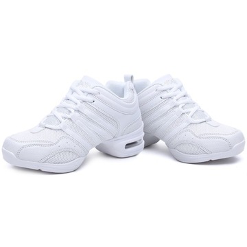 СОВРЕМЕННАЯ ТАНЦЕВАЛЬНАЯ ОБУВЬ, СПОРТИВНАЯ, БЕЛАЯ 42