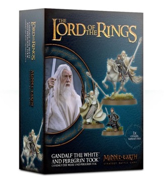 Middle-Earth - Gandalf the White and Peregrin Took