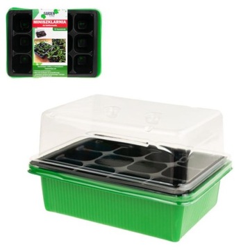 МИНИ-ТЕПЛИЦА ПРОСТОЯЩАЯ СЕЯЛКА GRIVER 12 камер 4x4см