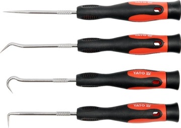 НАБОР КРЮЧКОВ ЯТО С РУЧКОЙ, 4 ШТ.