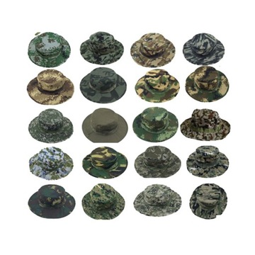 Męski kapelusz plażowy Camo Bucket Hat dla męskiej czapki wojskowej