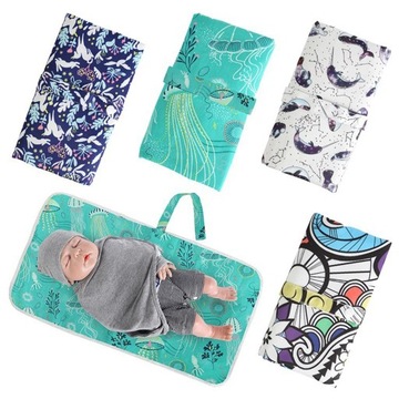 Diaper Changing Pad Portable Baby Diaper Green