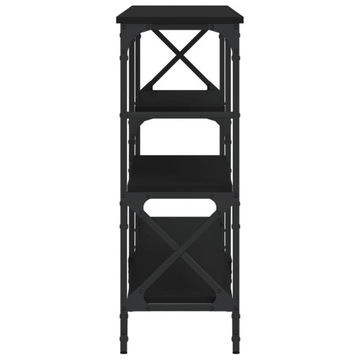 Консольный столик vidaXL Черный 180x29x76,5 см