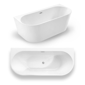 Отдельностоящая подвесная ванна Karbin K-APR01 160x75x58