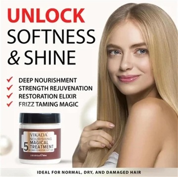 Кондиционер Vikada Magical Treatment, 2 шт., 5 секунд на восстановление.