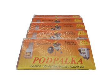 Podpałka do Grilla Pieca i Kominka w Kostce 160szt
