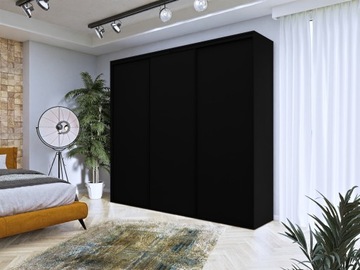 Duża szafa przesuwna DK Miki 275x245, Solidna