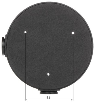 КРОНШТЕЙН КАМЕРЫ PFA136-ЧЕРНЫЙ DAHUA