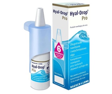 Hyal Drop pro nawilżające krople do oczu 10 ml