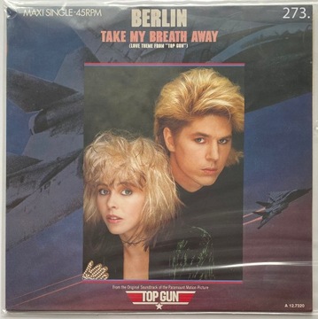 BERLIN Take My Breath.. TOP GUN wyd. 1986 JAK NOWA