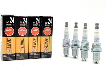 СВЕЧИ ЗАЖИГАНИЯ NGK V-LINE 24 BKUR6ET-10 3045 4SZ