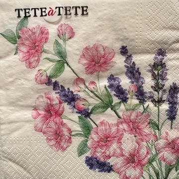serwetki Tete 1kpl-20szt kwiaty bukiet
