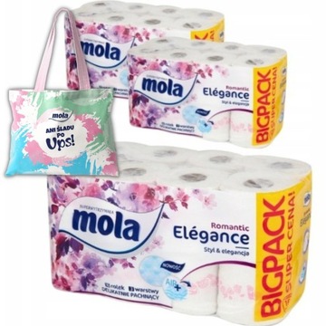 Papier toaletowy Mola Romantic Elegance PAKIET XL