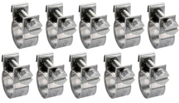 OBEJMA NIERDZEWNA 13-15 mini GBS W4 INOX - 10 szt